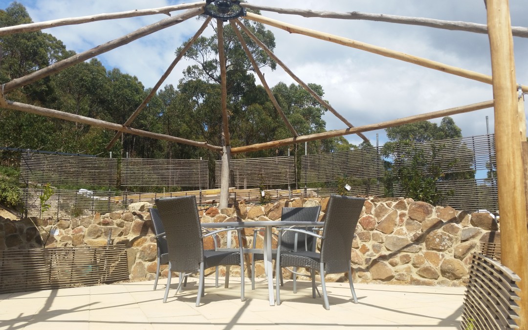 The Wind-Sheltered Patio